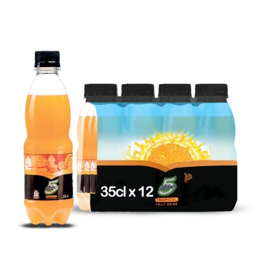 5alive Tropical Fruit Drink35cl pet x12