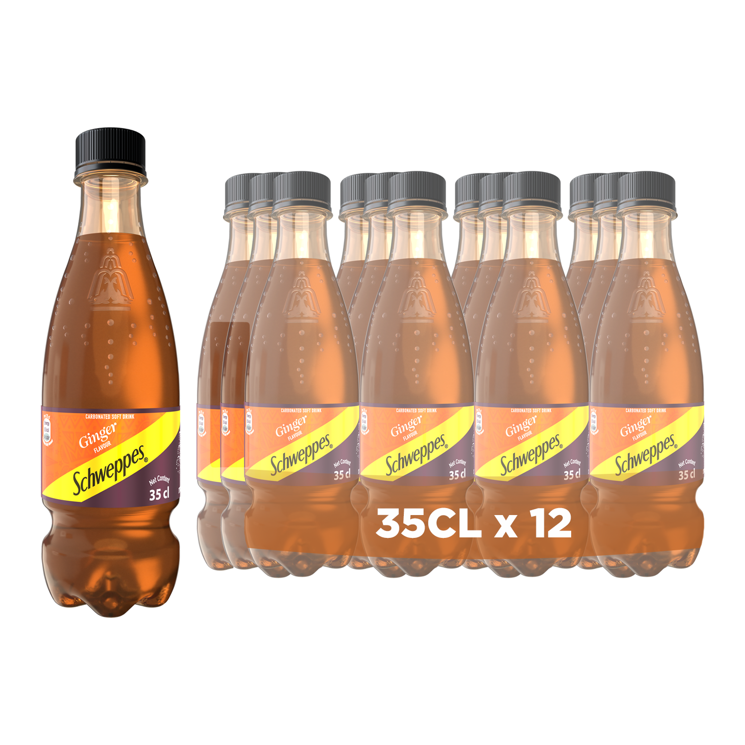 35cl Schweppes ginger x12