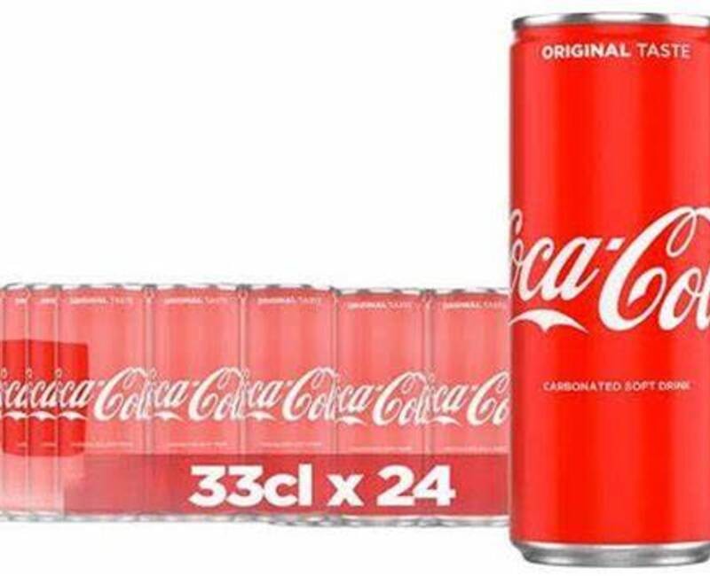 Coca-cola 33cl Sleek CAN x24