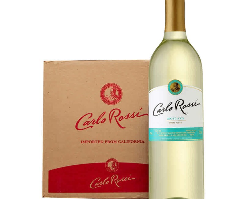 Carlo Rossi Sweet White Wine 750ml, x12