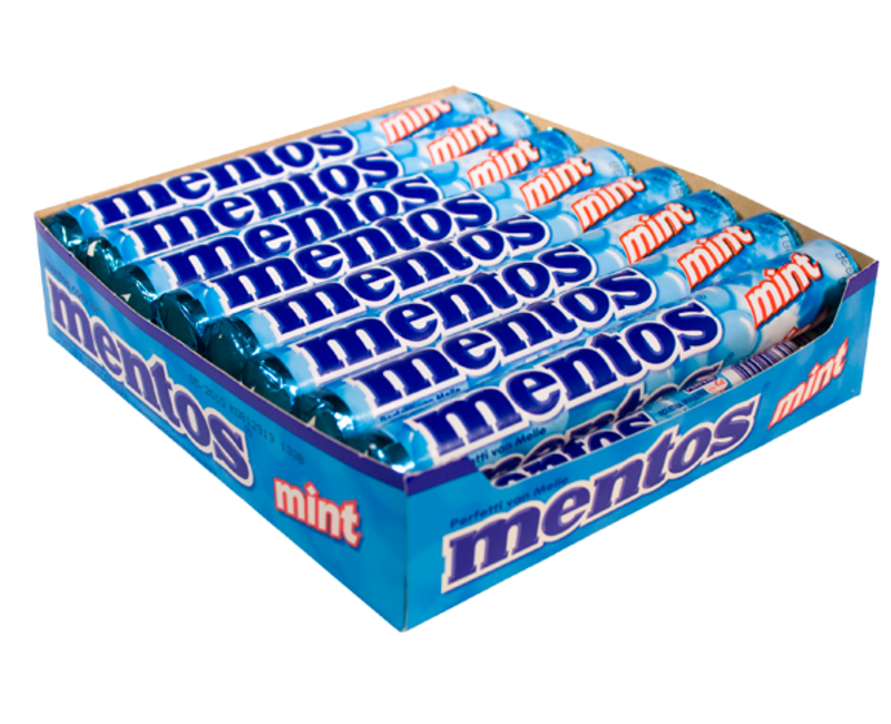 Mentos Stick 14p Mint 20pcs x 8Boxes