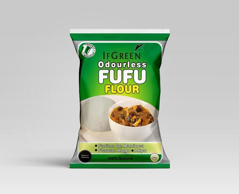 Ifgreen Odourless Fufu Flour 1kg