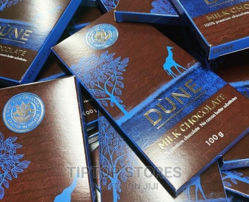 DUNE MILK CHOCOLATE (100g x 6) Carton ₦78,960.00