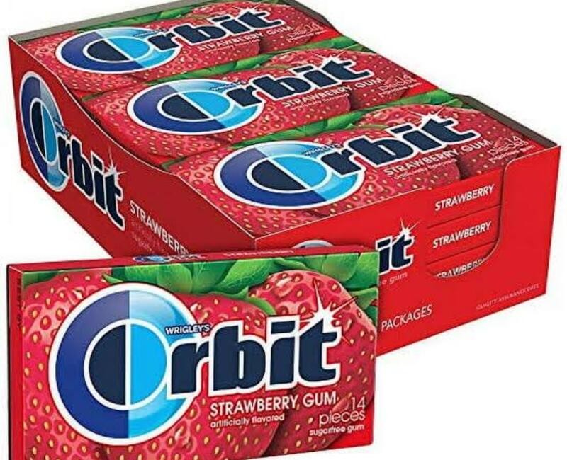 Orbit Tab Strawberry 27g x12 ₦178,530.00