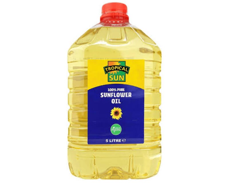 TROPICAL SUN 100% PURE SUNFLOWER OIL – 5L ₦15,000.00 – ₦60,000.00