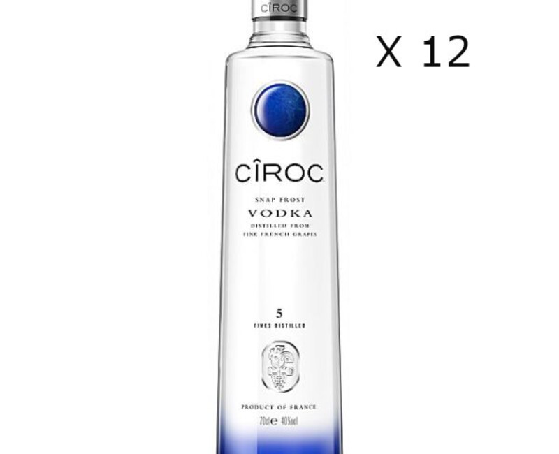 CÎROC SNAPFROST VODKA 1LT X12 CASE ₦414,000.00