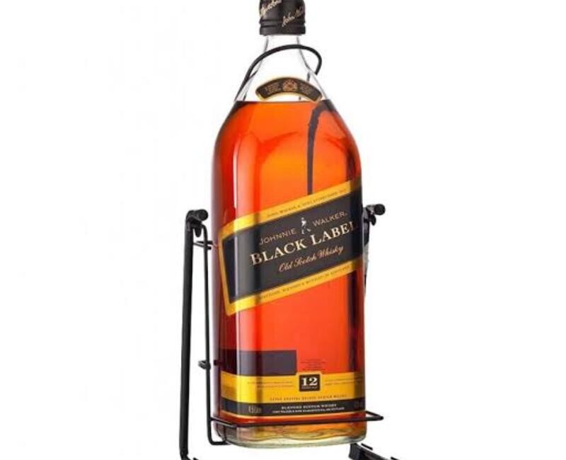 JOHNNIE WALKER BLACK LABEL KING SIZE (4.5LTRS) ₦184,975.83