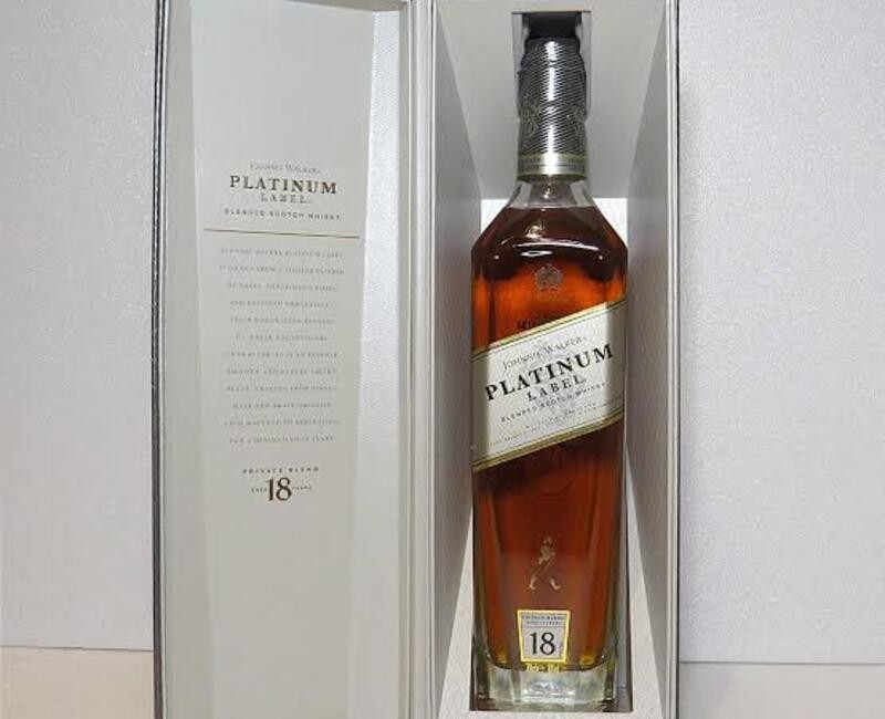 JOHNNIE WALKER PLATINUM 18YRS 70CL ₦238,495.09