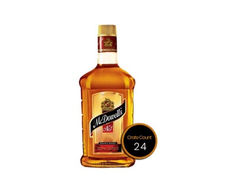 MCDOWELL'S WHISKY 18CL X24 ₦9,000.00