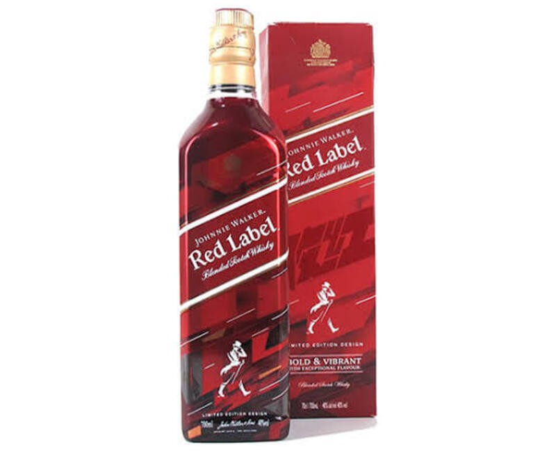 JOHNNIE WALKER RED LABEL ELECTRICK - LIMITED EDITION 700ML 40% ₦63,752.01