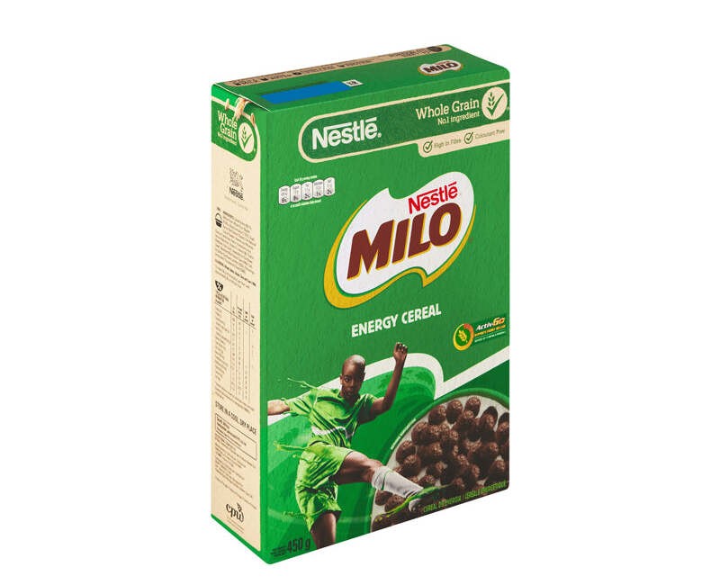 MILO ENERGY CRUNCHY CEREAL (CARTON) - 320G x14 ₦42,000