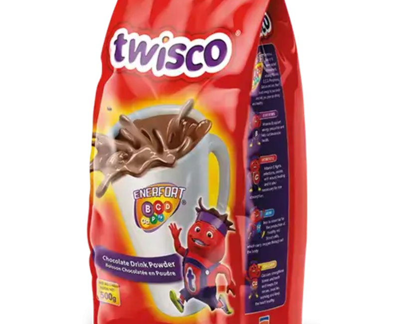 TWISCO CHOCOLATE DRINK 500G X 12 POUCHES ₦25,593.75