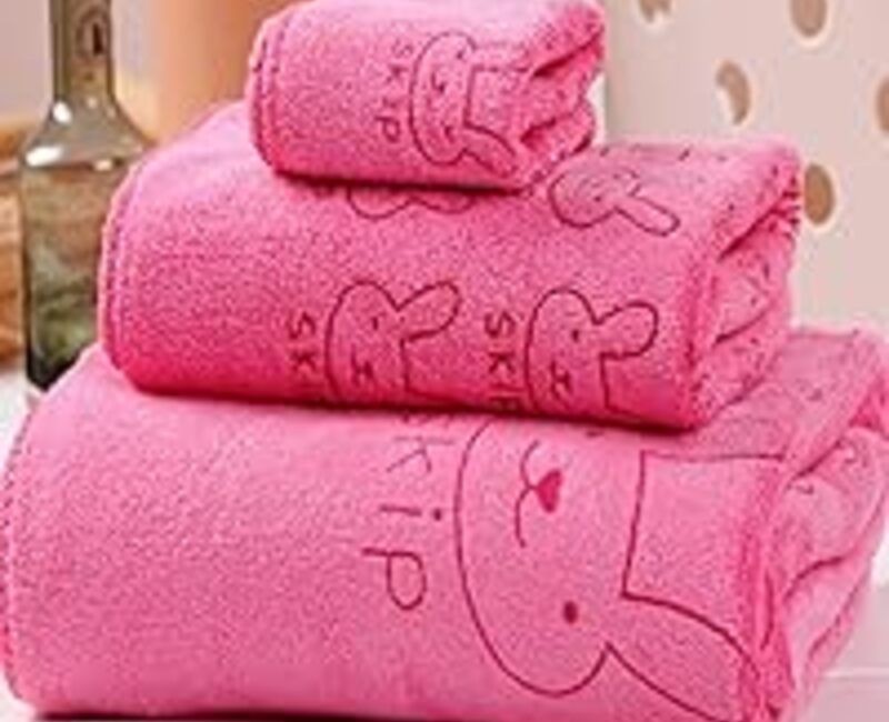 1 Pcs HAND TOWEL 15x30in LARGE BATH TOWEL FOR ADULTS, HOUSE PICK, 70 x 140 CM + 25 x 50 CM + 25 x 25 CM ₦49,210