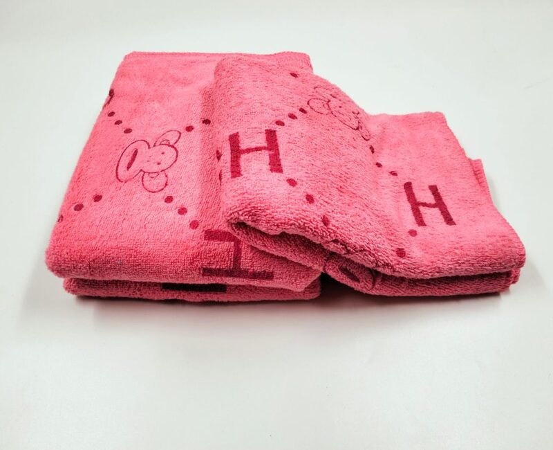 2 IN 1 SWEET PINK HAND TOWEL 15X30IN ₦10,850.00