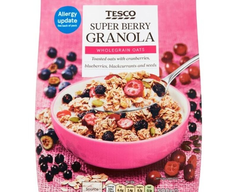 TESCO SUPERBERRY GRANOLA 500g ₦2,950.00 – ₦17,205.00