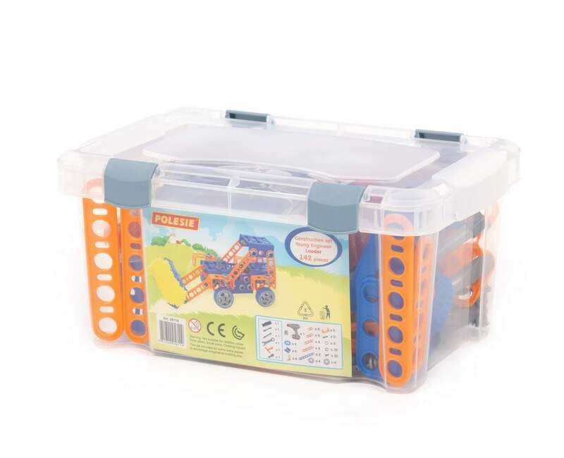 CONSTRUCTION SET YOUNG ENGINEER - LOADER, 142 PIECES (CONTAINER) ₦52,000.00