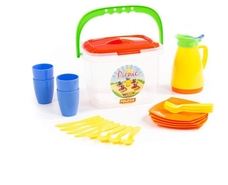 PICNIC SET, 22 PIECES WITH TRANSPARENT BUCKET ₦52,800.00