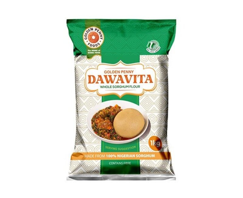 GOLDEN PENNY DAWAVITA 1KG ₦1,600.00