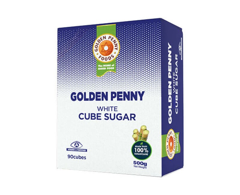 GOLDEN PENNY WHITE CUBE SUGAR 500G x1 ₦1,510.00