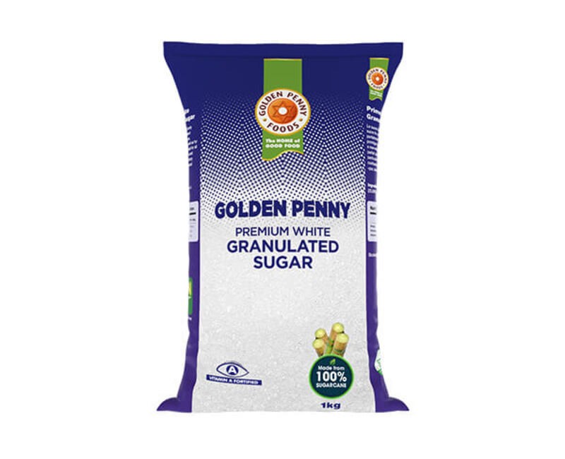 GOLDEN PENNY PREMIUM WHITE GRANULATED SUGAR 1KG ₦2,430.00