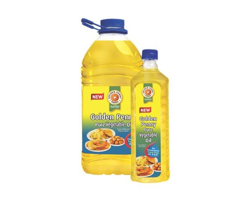 GOLDEN PENNY VEGETABLE OIL 750ML & 2.75L ₦4,800.00/₦10,450.00