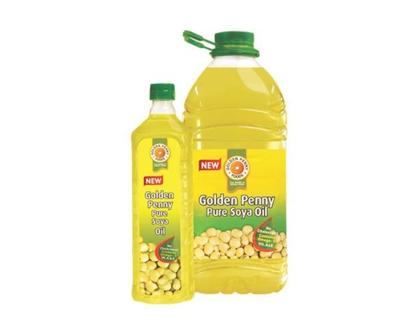 GOLDEN PENNY PURE SOYA OIL 750ML & 2.75L ₦4,800.00/₦10,450.00