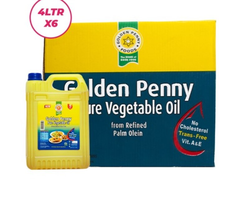 GOLDEN PENNY VEGETABLE OIL (5L X6) ₦26,750.00