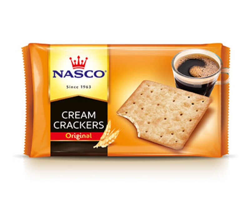 NASCO CREAM CRACKERS (ORIGINAL) CRISPY BISCUITS (24 x 130g) ₦12,400.00