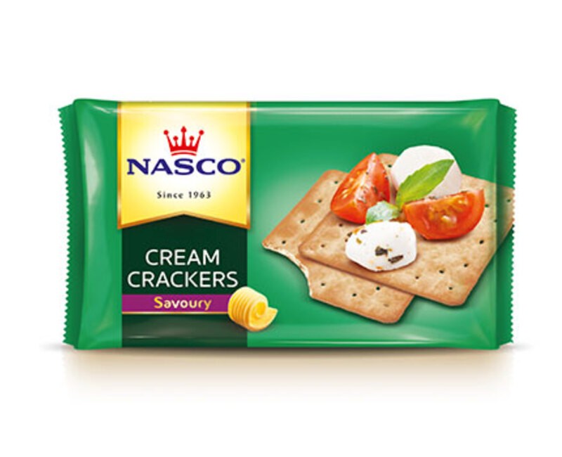 NASCO CREAM CRACKERS (1SAVOURY) BISCUITS (24 x 130g) ₦12,400.00