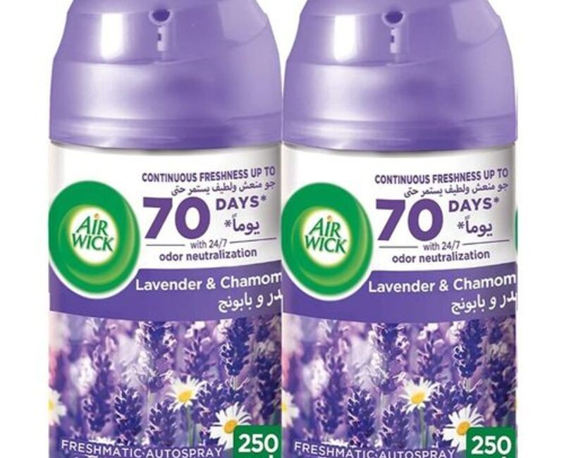 AIRWICK FRESHMATIC LAVENDER AIR FRESHENER REFILL - PACK Of 2 ₦ 19,949.00