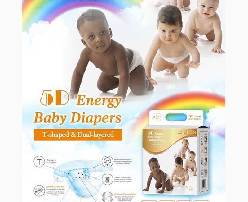 5D ENERGY DIAPER (S, M, L, XL) ₦7,280.00