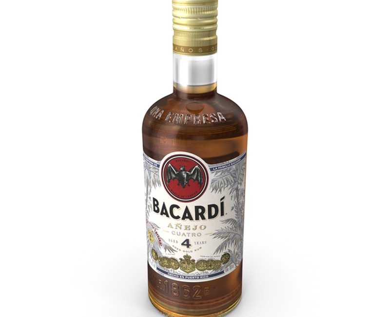 Bacardi 4YRS 70cl 1-1x6
