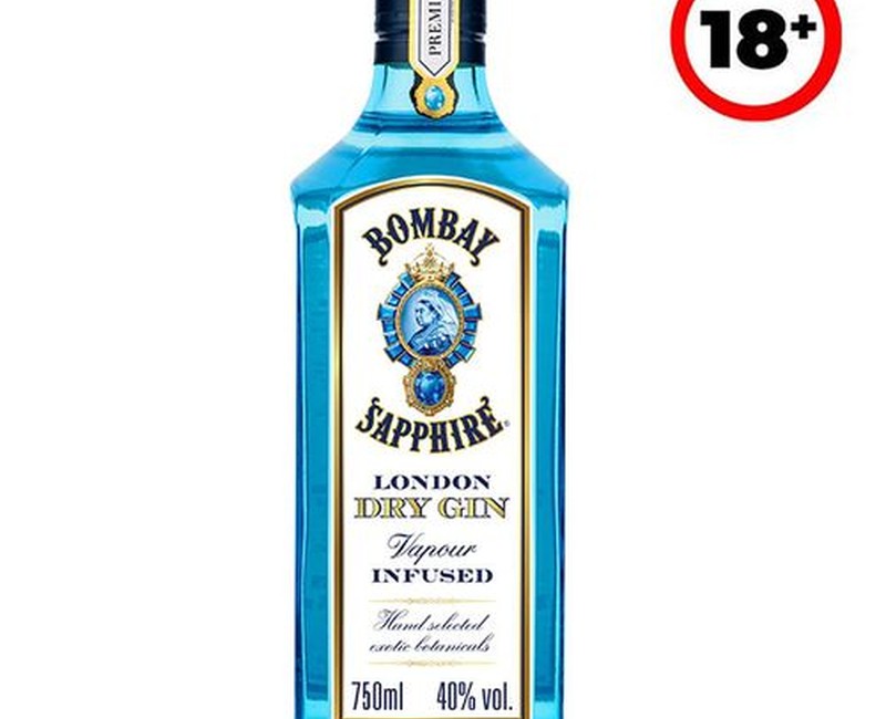Bombay Sapphire 75cl 1-1x12