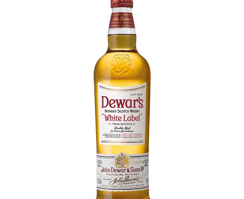 Dewar's white label 75cl 1-1x12