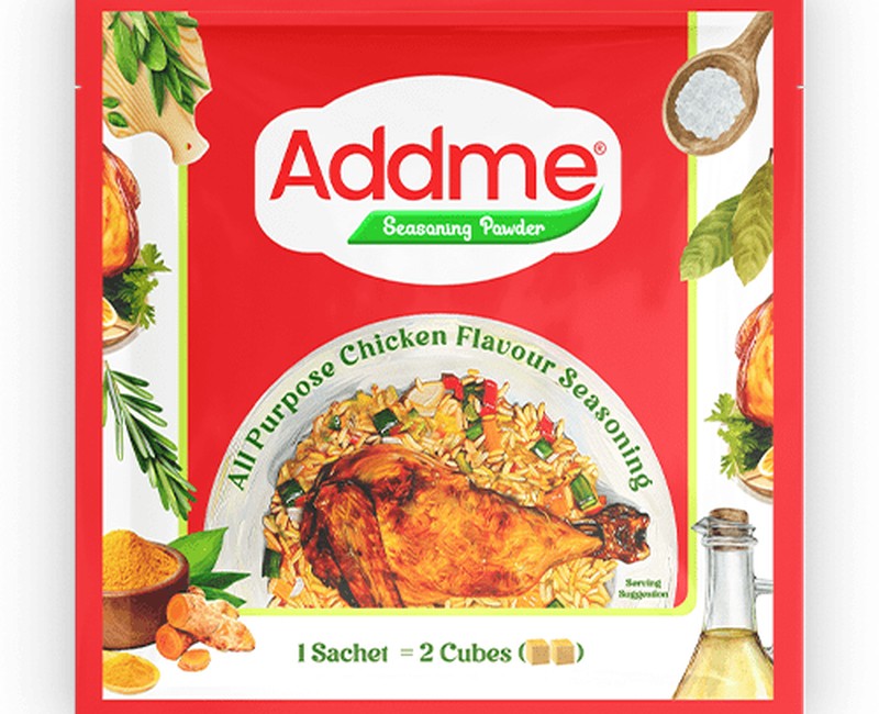 Addmie Chicken Flavor Seasoining Cube 80g