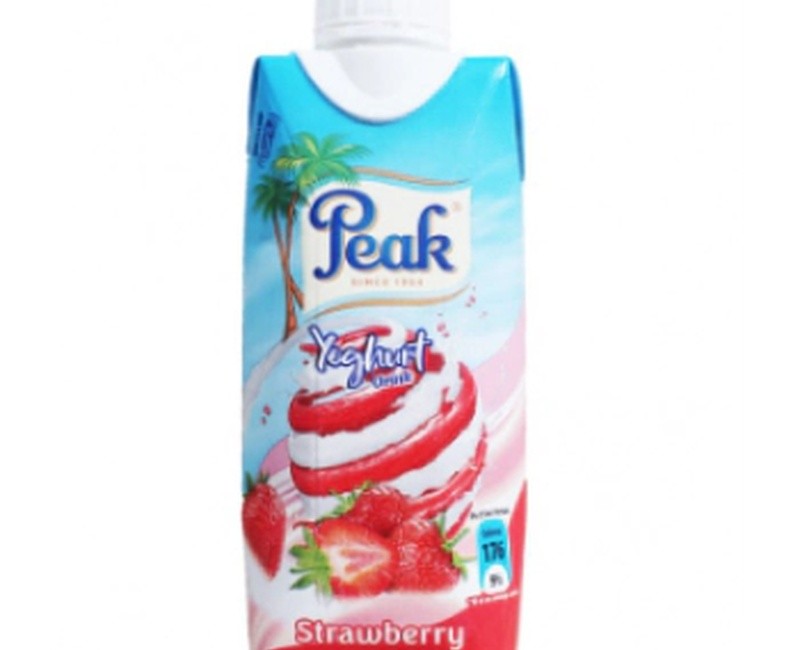 Peak Yoghurt Strawberry 318ml X12