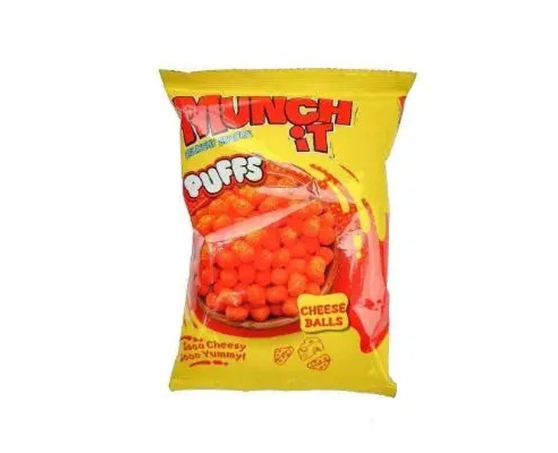 Munch It Puffs Cheese Ball 25g X 60