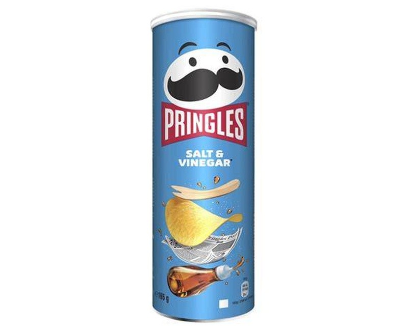 Pringles Salt & Vinegar 165g X 19