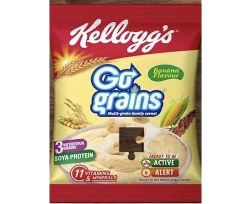 Kellogg's Go Grains Banana 800g X 6