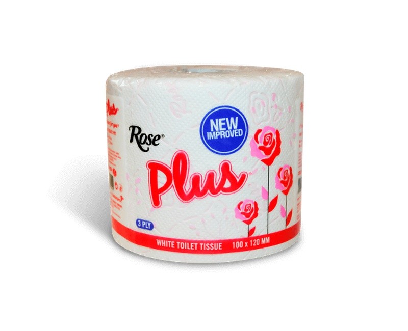 Rose Plus Tissue pink and blue 6X8