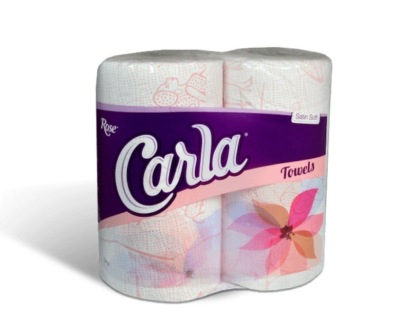Rose Carla Kitchen Towel Double 2×6
