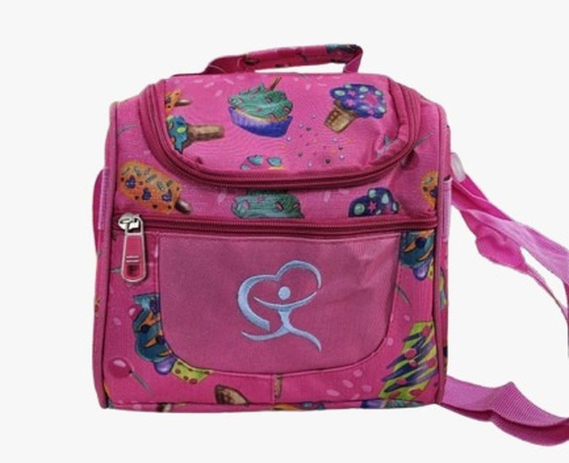 Red Bow Lunch Bag