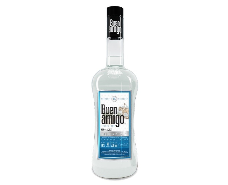 Tequila Buen Amigo Silver 70cl x 6