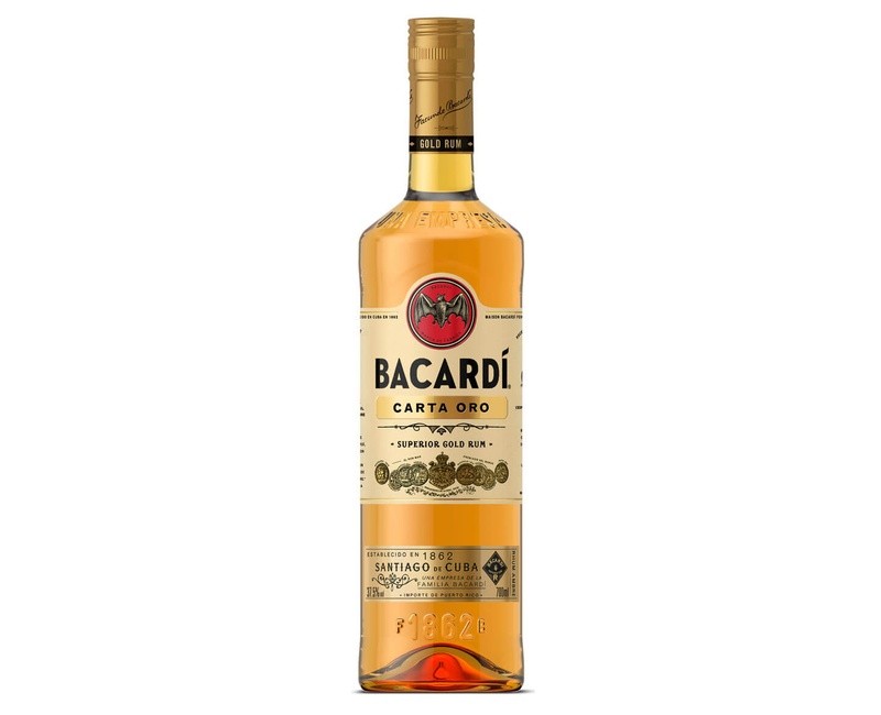 Bacardi Carta Oro 75cl x 12
