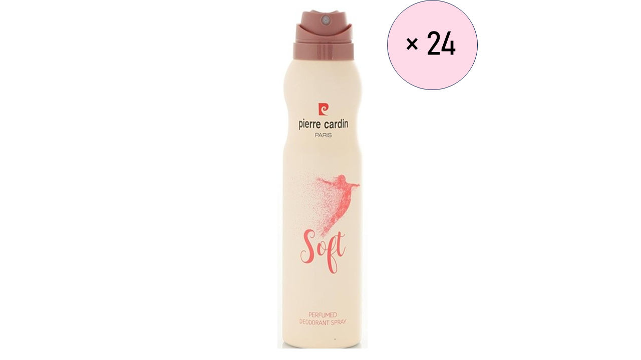 Pierre Cardin Deodorant Soft 150ml x 24
