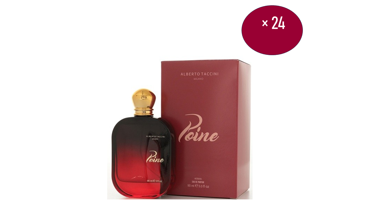 Alberto Taccini Poine Women Perfume 90ml x 24