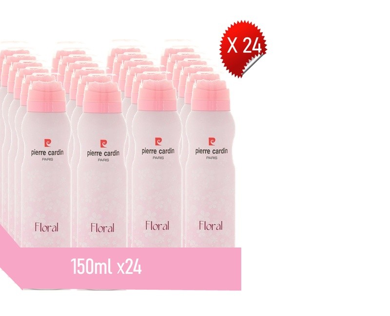 Pierre Cardin Deodorant Floral 150ml x 24