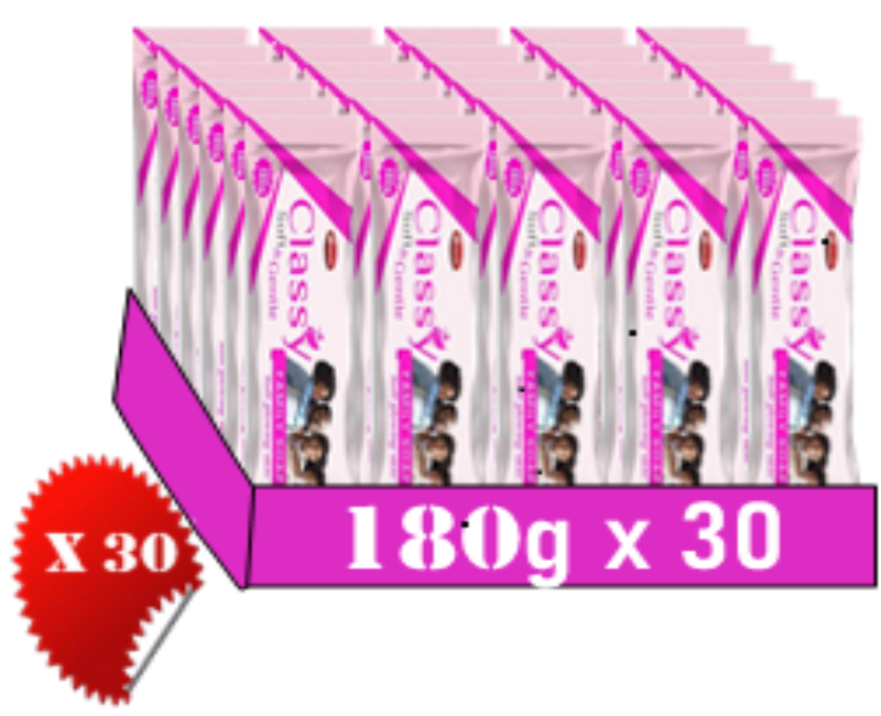 Classy Soft Glowing Skin Soap 180g x30